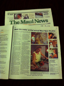 press_Maui News Article 2012