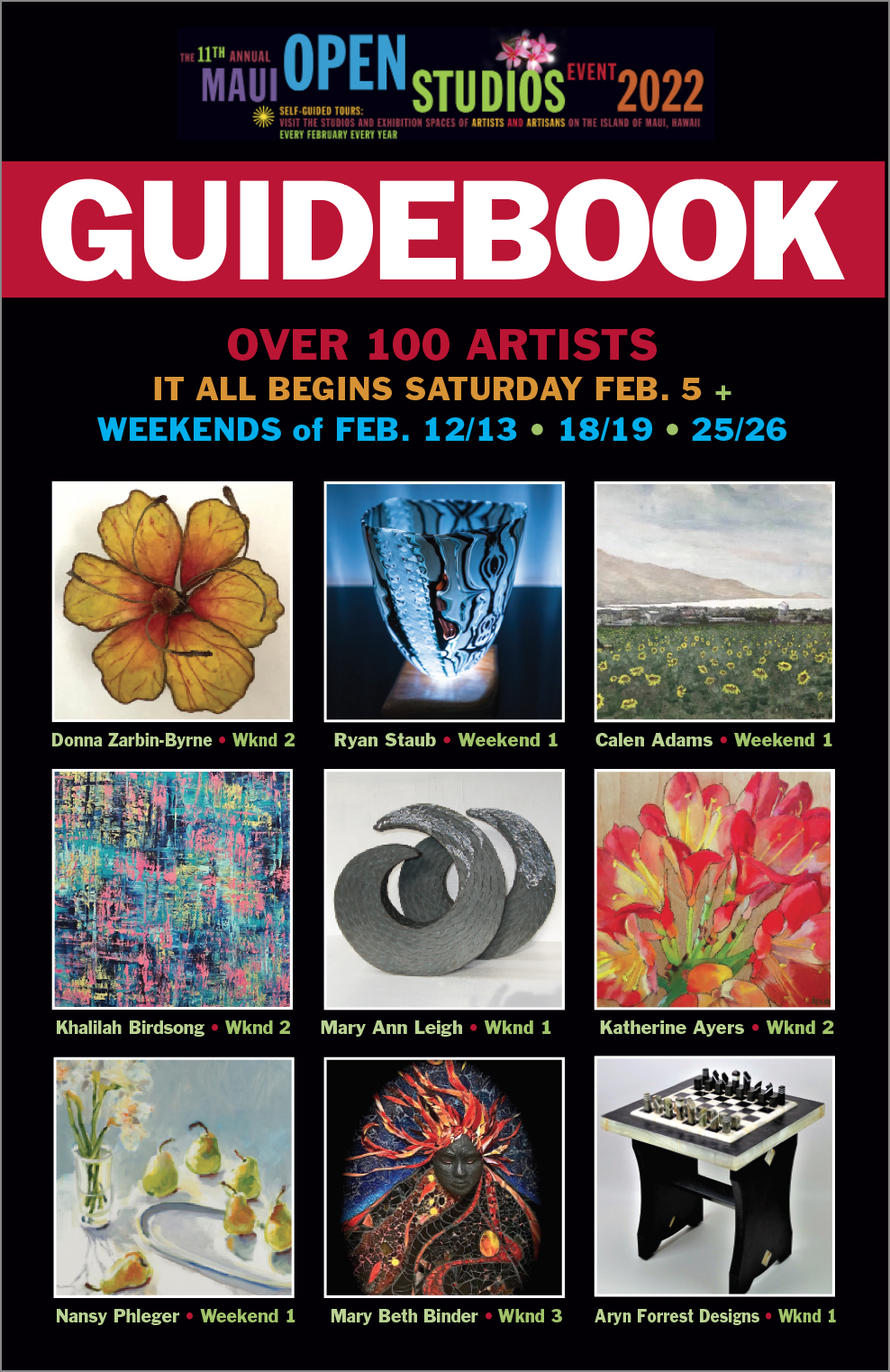 Buy Artist Ads Annual Maui Open Studios Events